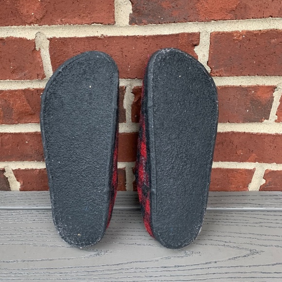 Birkenstock Zermatt Wool Felt Plaid Slipper 37 N - Picture 6 of 11